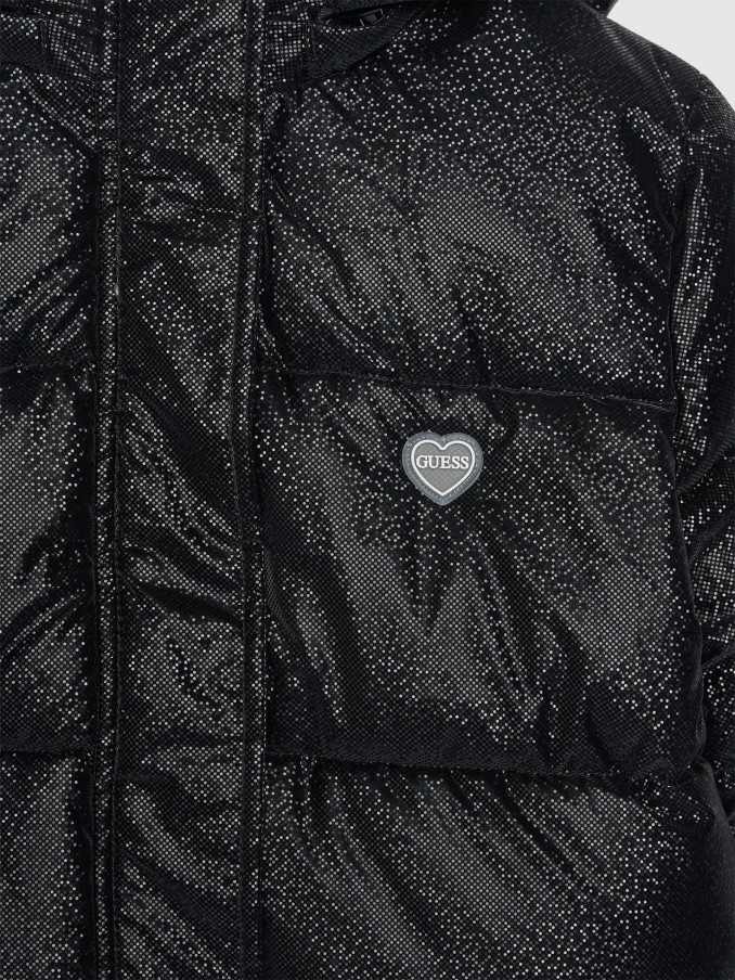 Chaqueta Niña Negro Guess