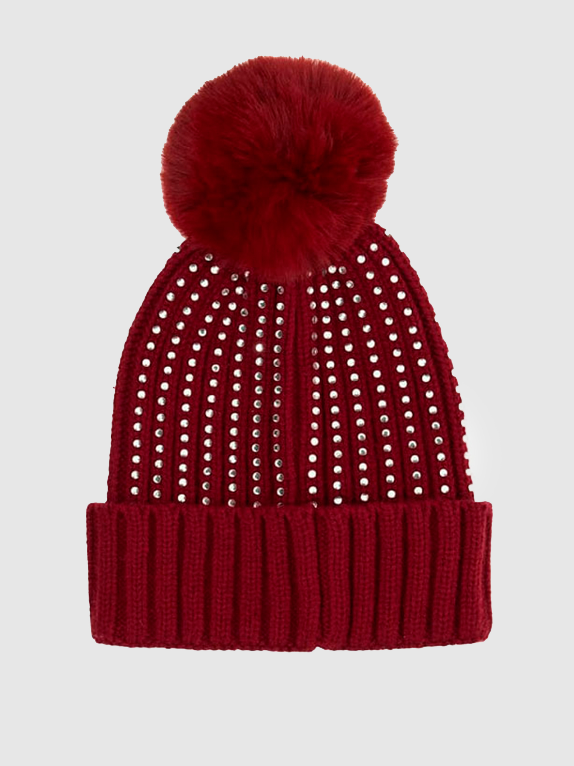 Gorro Niña Burdeos Guess