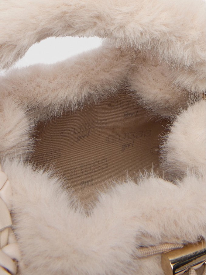 Bolso Niña Crema Guess