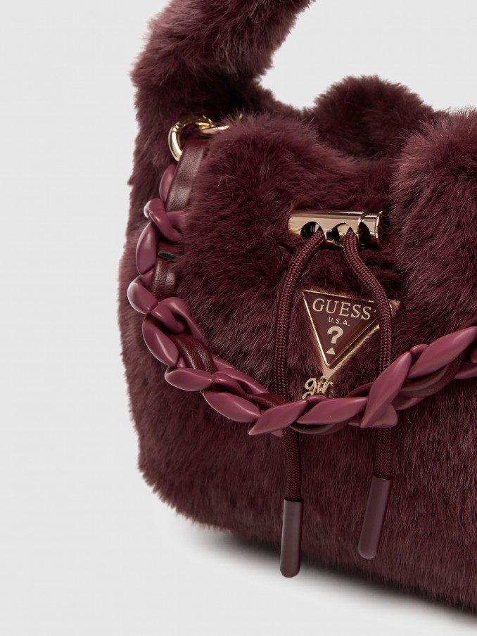 Bolso Niña Burdeos Guess