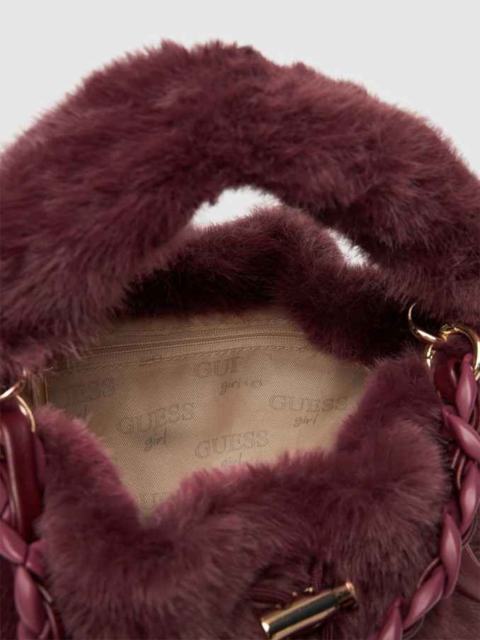 Bolso Niña Burdeos Guess