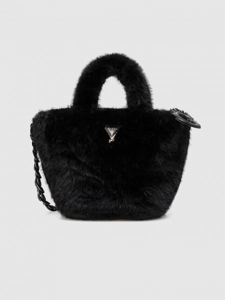 Tote Bags Girl Black Guess