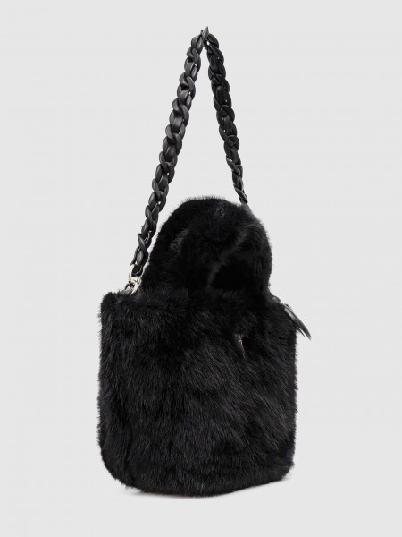 Tote Bags Girl Black Guess