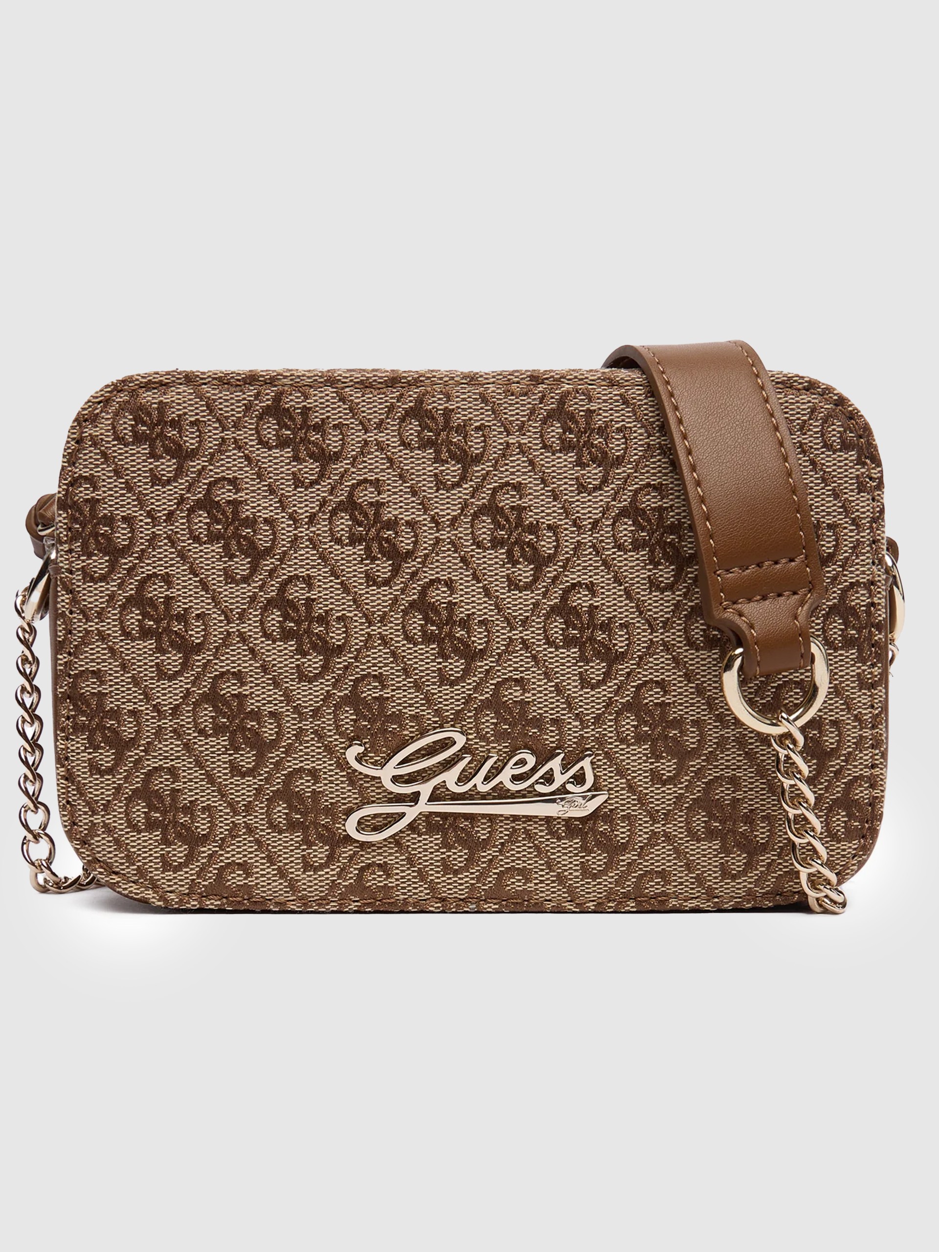 Bolsos de Hombro Niña Camello Guess