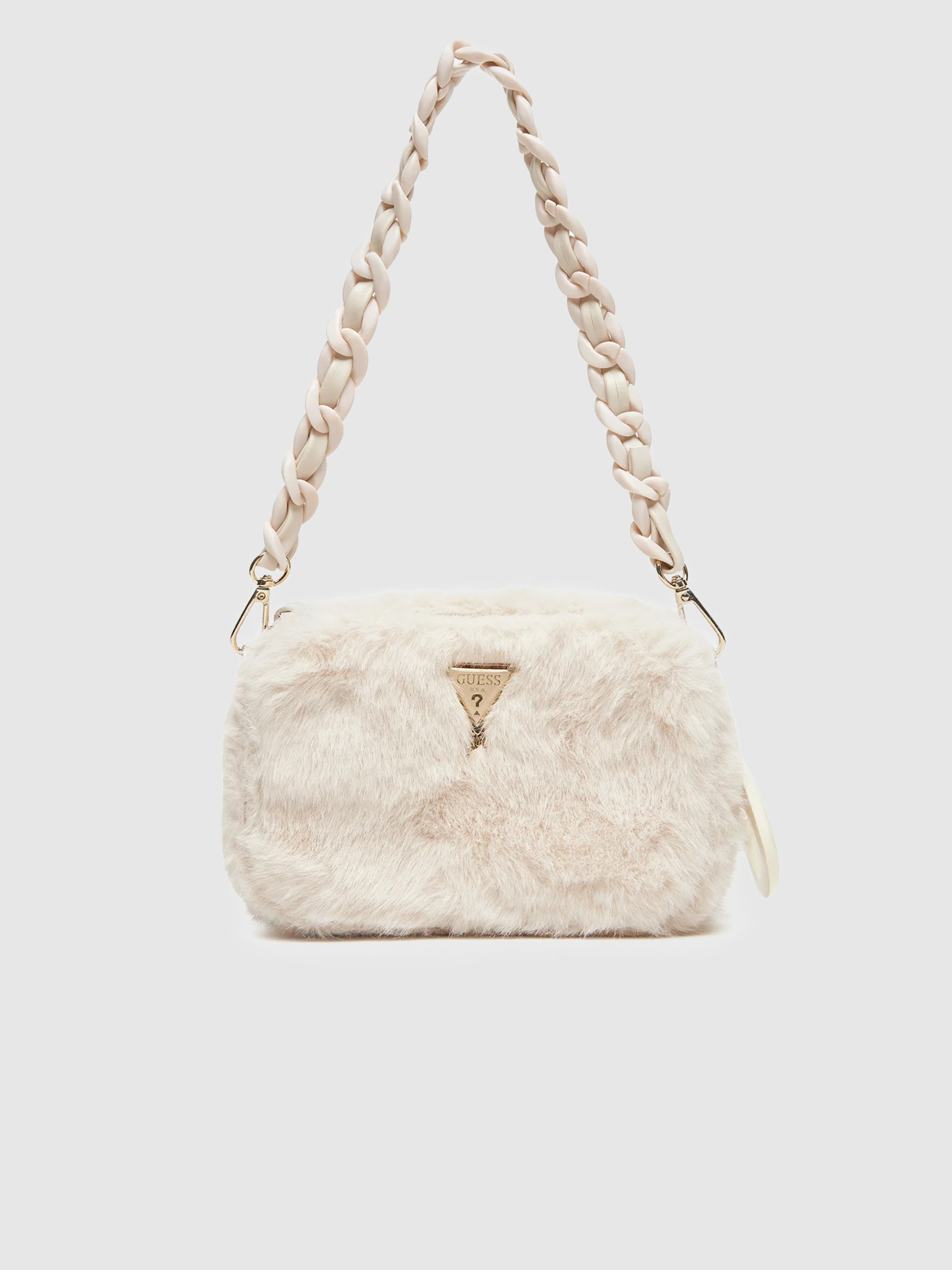 Bolsos de Hombro Niña Crema Guess