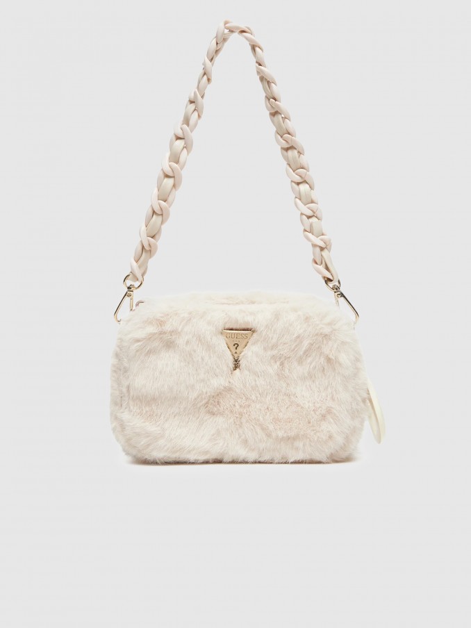 Shoulder Bags Girl Cream Guess