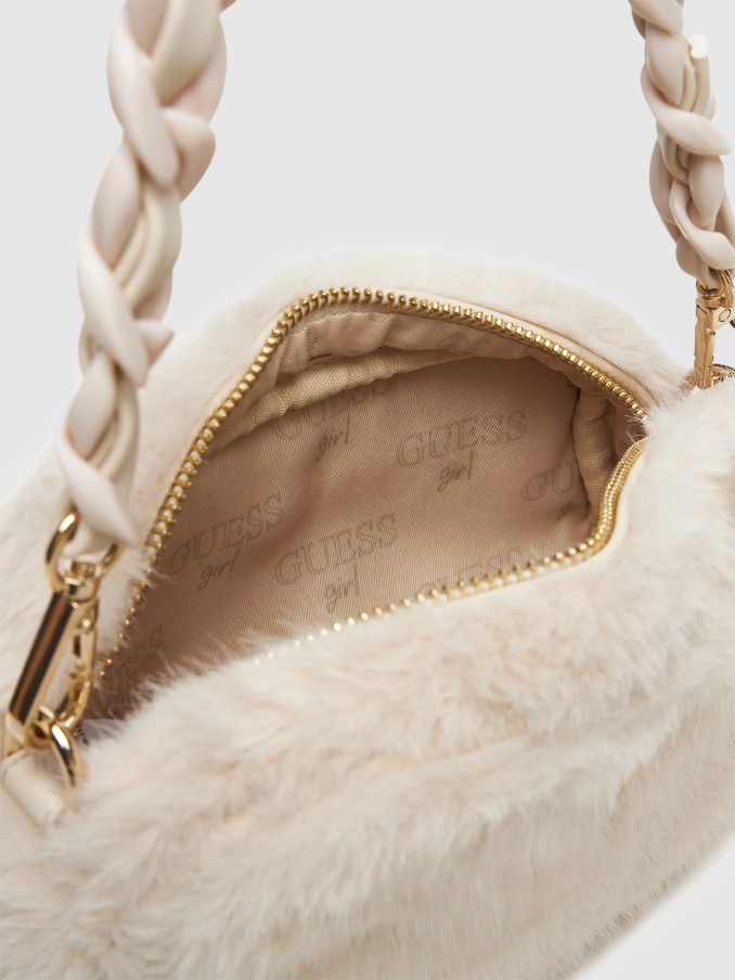 Shoulder Bags Girl Cream Guess