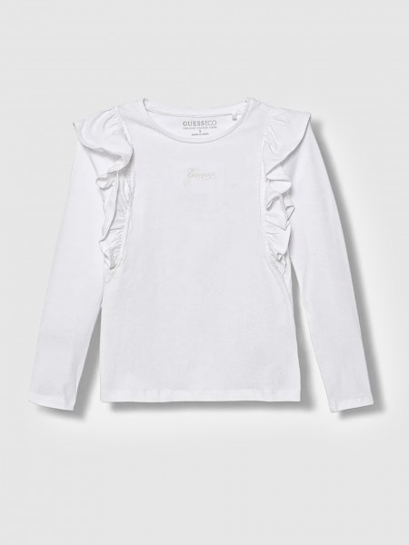 Pullover Baby Girl White Guess