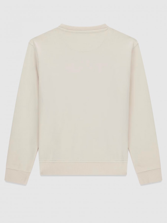 Jersey Nio Blanco Guess