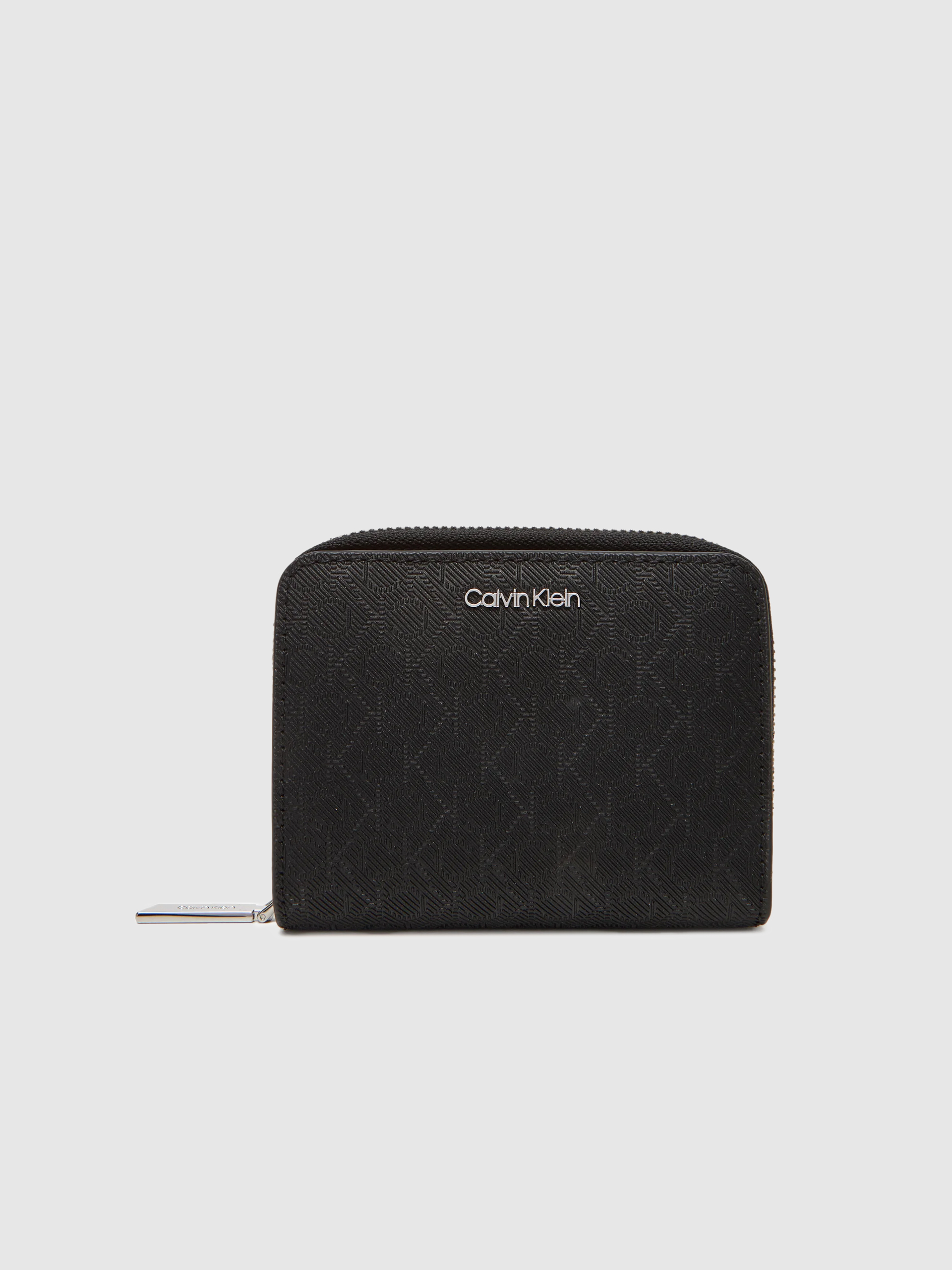 Monedero Mujer Negro Calvin Klein