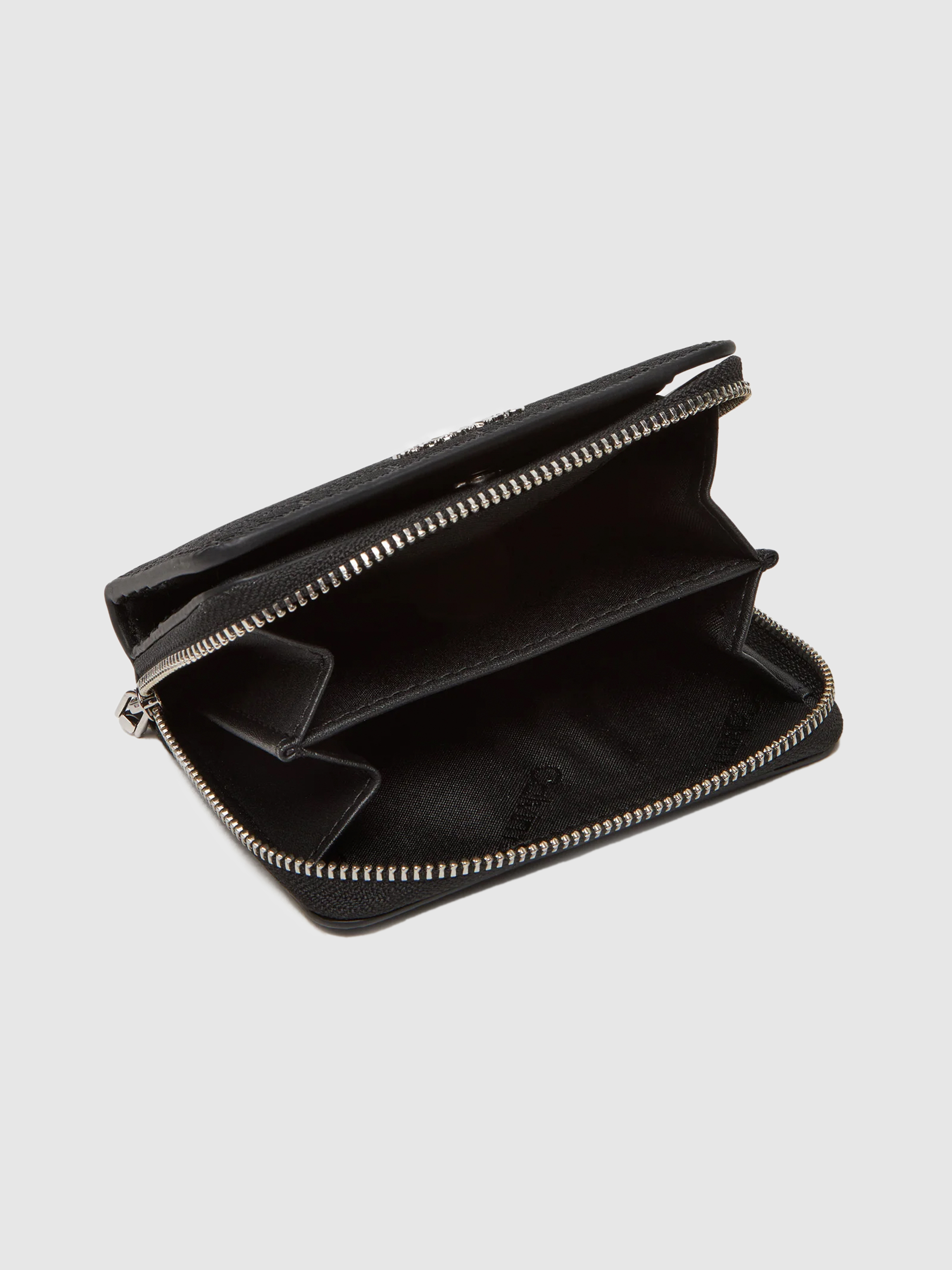 Monedero Mujer Negro Calvin Klein