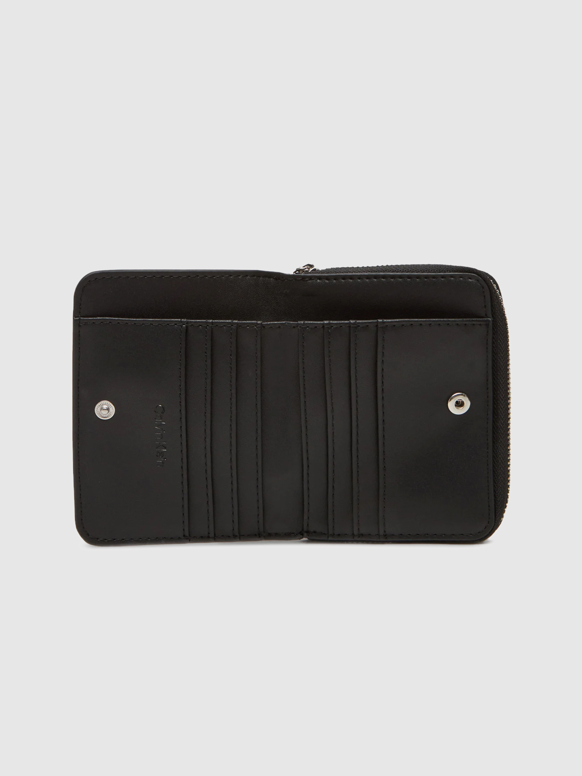 Monedero Mujer Negro Calvin Klein