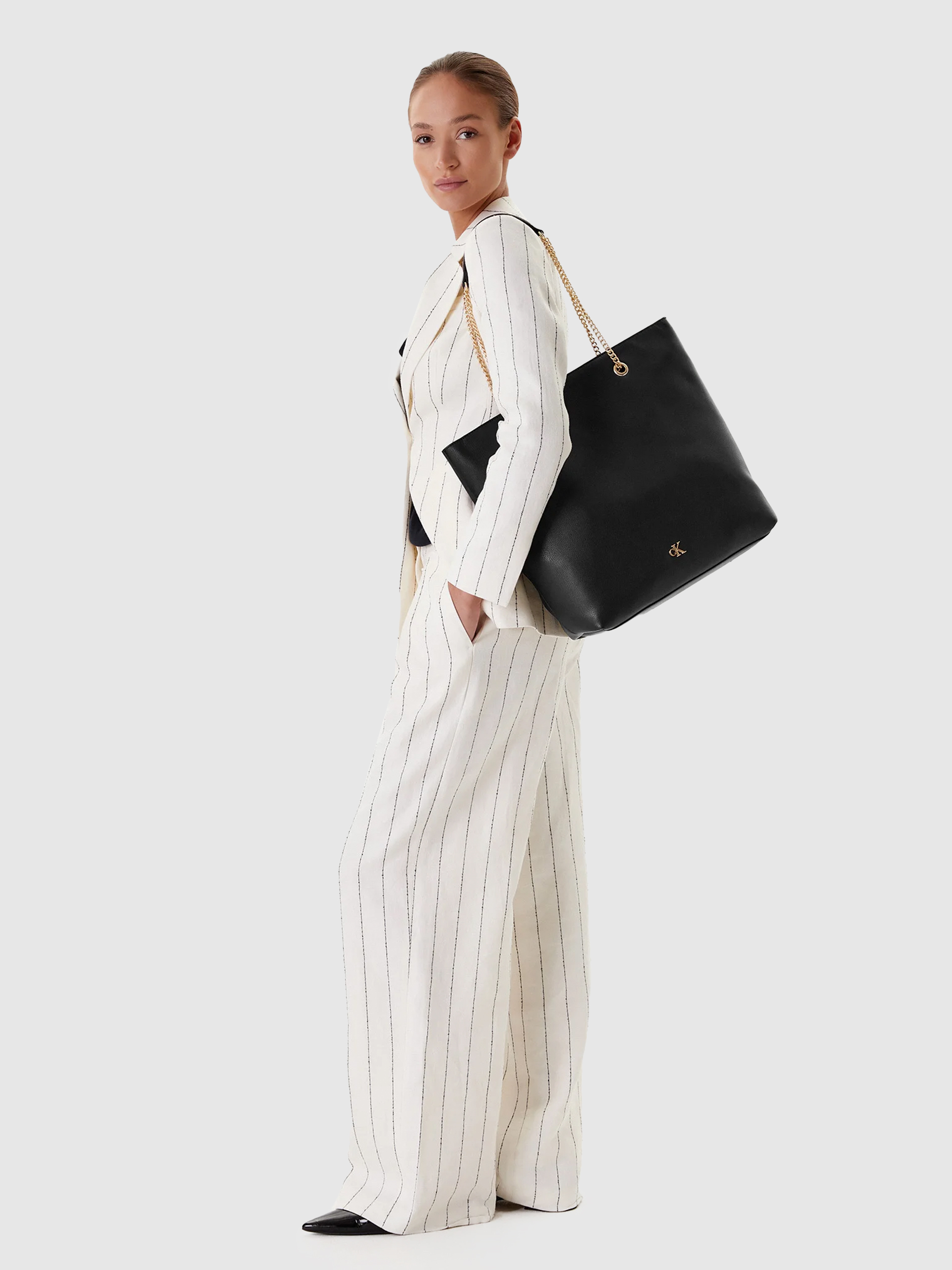 Bolsos de Mano Mujer Negro Calvin Klein