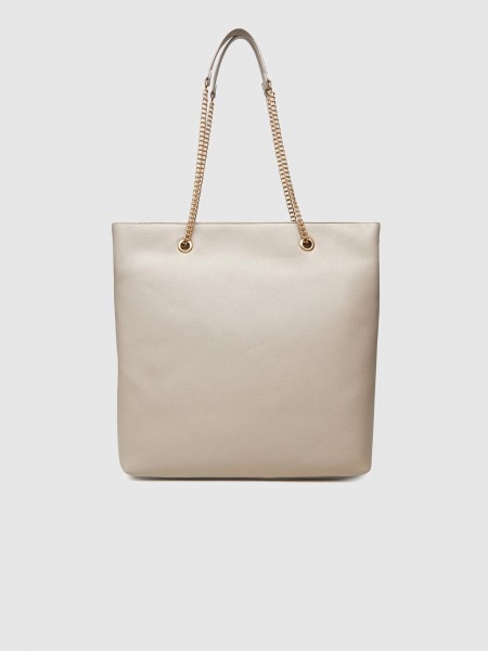 Tote Bags Woman Beige Calvin Klein