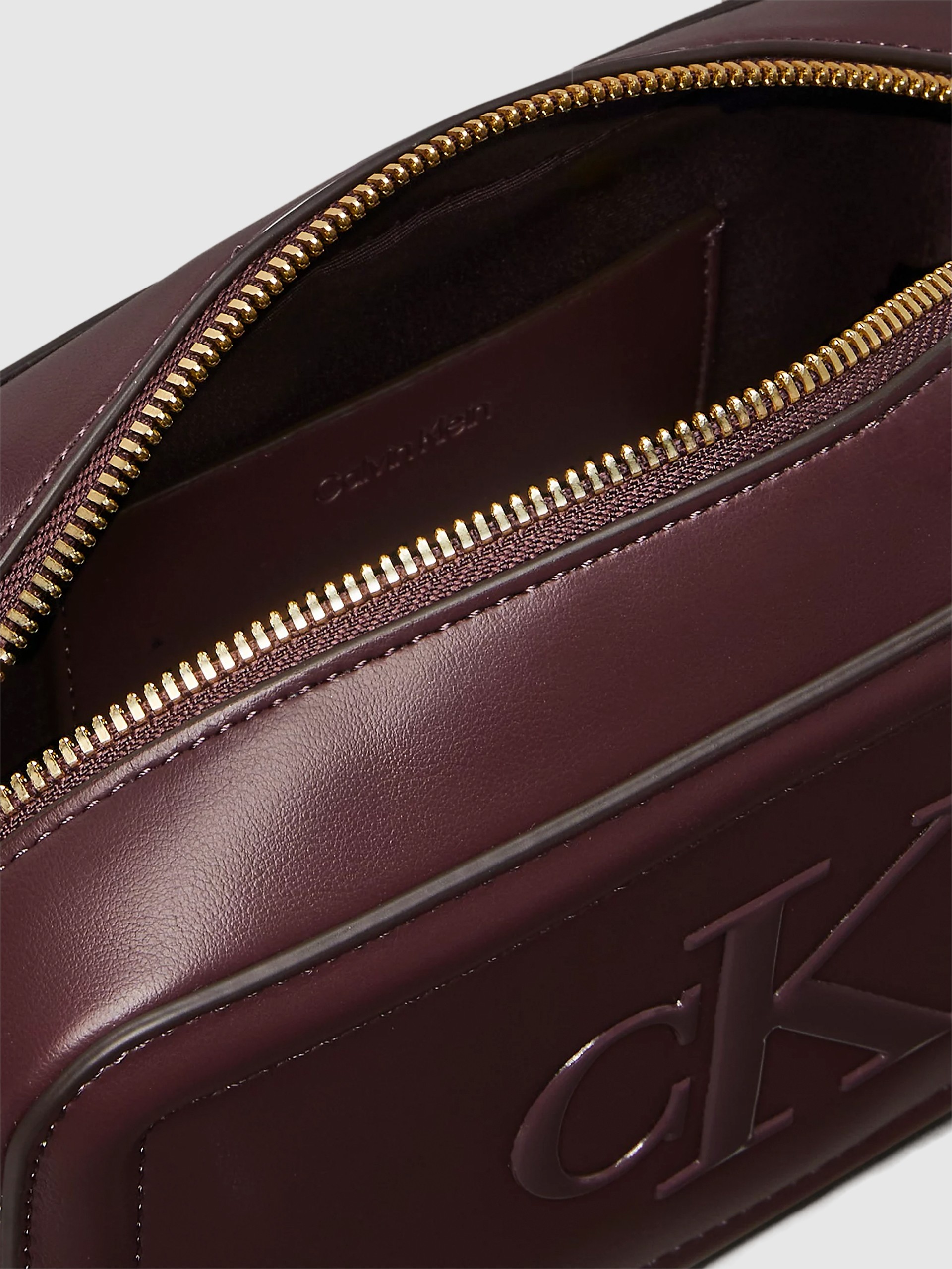 Bolsos de Hombro Mujer Burdeos Calvin Klein