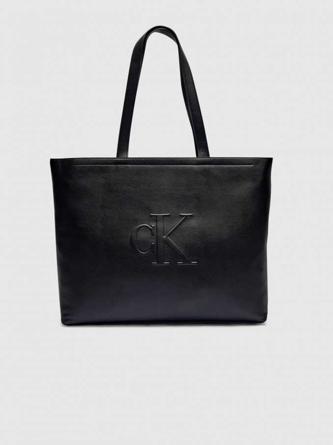 Tote Bags Woman Black Calvin Klein