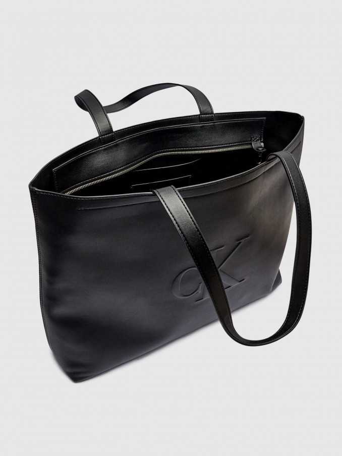 Tote Bags Woman Black Calvin Klein