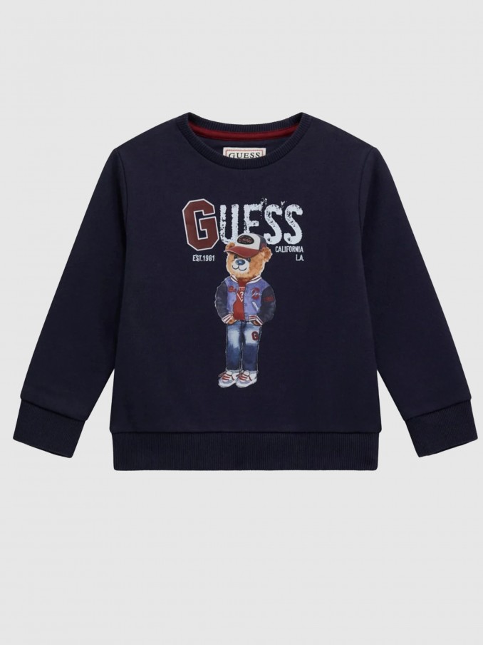 Jumper Boy Navy Blue Guess
