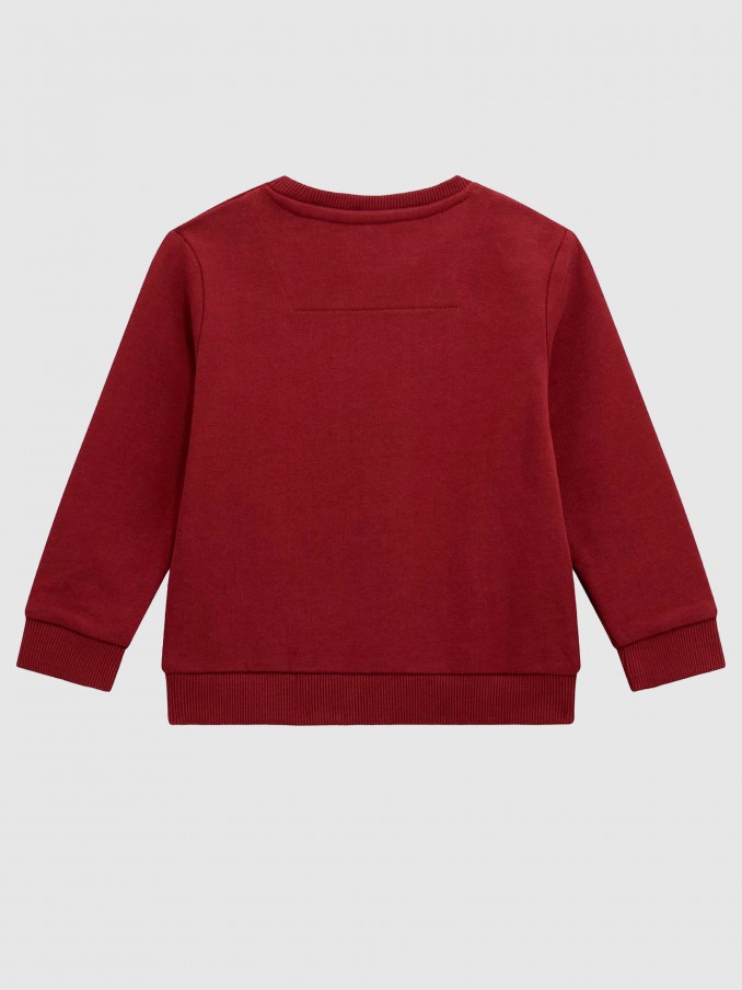 Jumper Boy Bordeaux Guess
