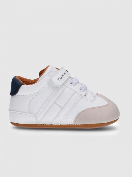 Sneakers Baby Boy White Tommy Jeans Kids