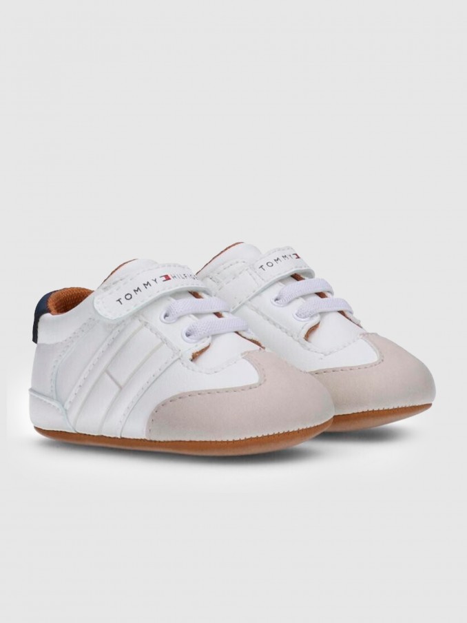 Sneakers Baby Boy White Tommy Jeans Kids