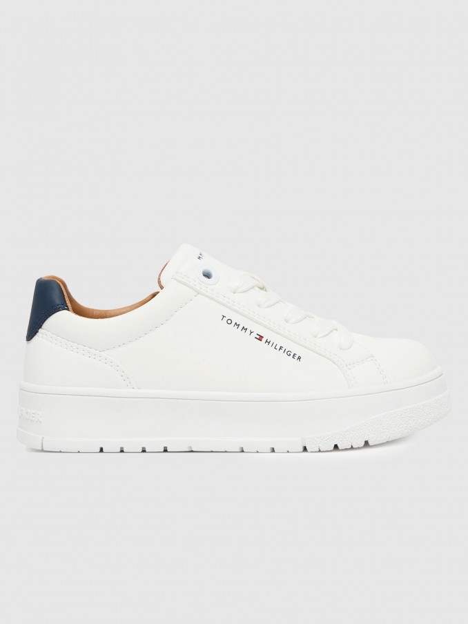 Sneakers Boy White Tommy Jeans Kids