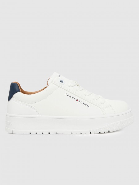 Sneakers Boy White Tommy Jeans Kids