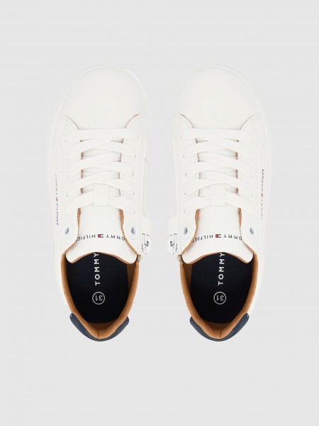 Sneakers Boy White Tommy Jeans Kids