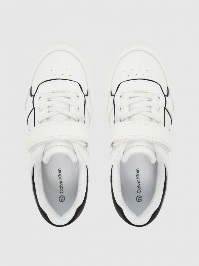 Tenis Nio Blanco Calvin Klein