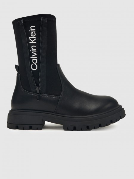 Boots Girl Black Calvin Klein
