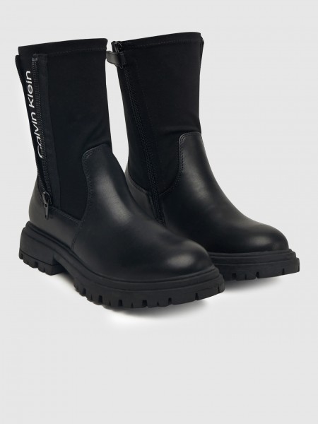 Botas Niña Negro Calvin Klein Botas Niña Negro Calvin Klein