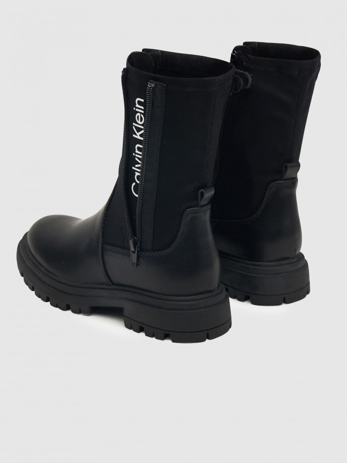 Boots Girl Black Calvin Klein