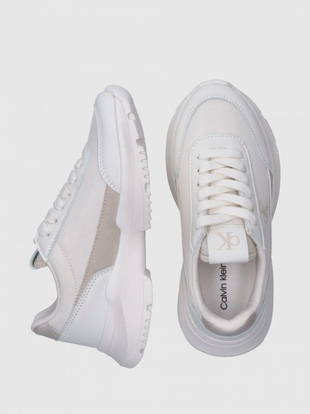 Sneakers Boy White Calvin Klein