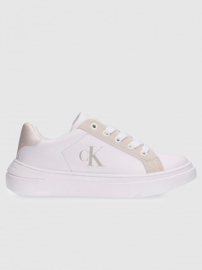 Sneakers Girl White Calvin Klein