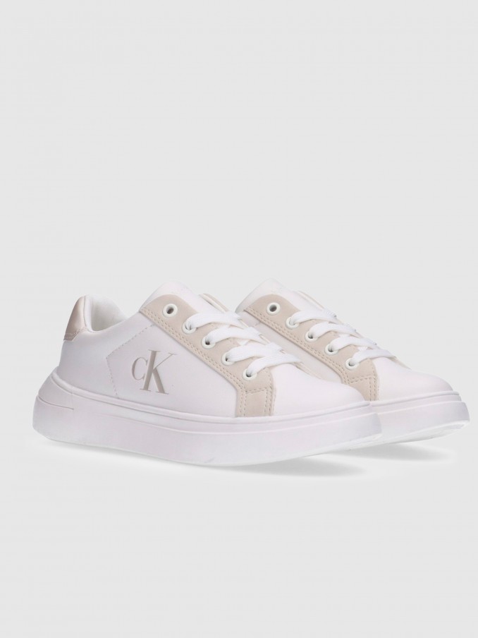 Sneakers Girl White Calvin Klein