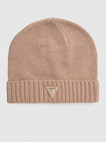 Gorro Mujer Crema Guess Underwear