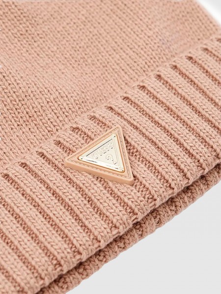 Gorro Mujer Crema Guess Underwear