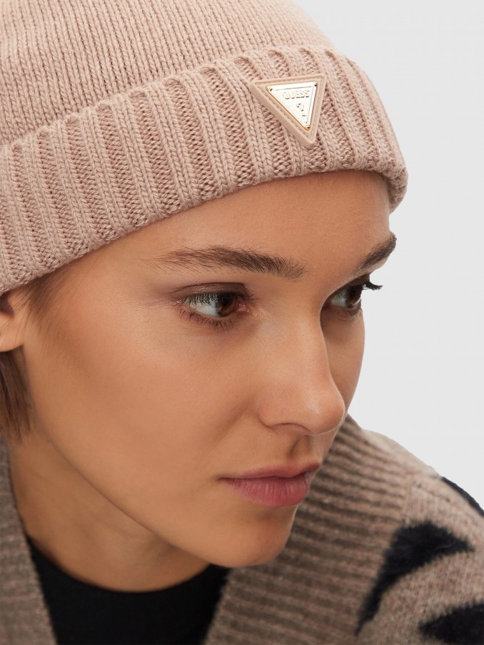 Beanie Woman Cream Guess Underwear