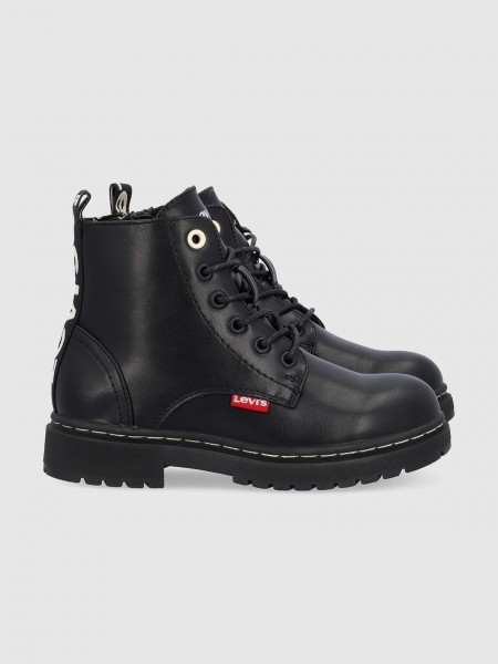 Botas Nia Negro Levis