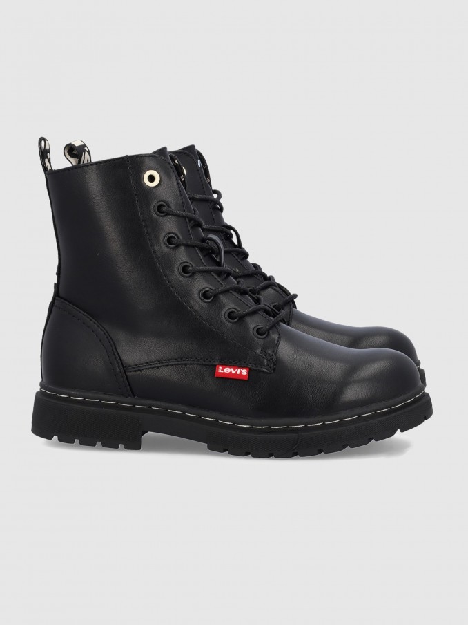 Botas Nia Negro Levis