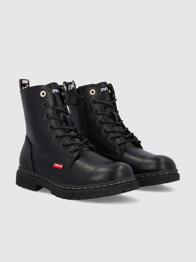 Botas Nia Negro Levis
