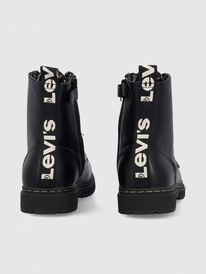 Botas Nia Negro Levis