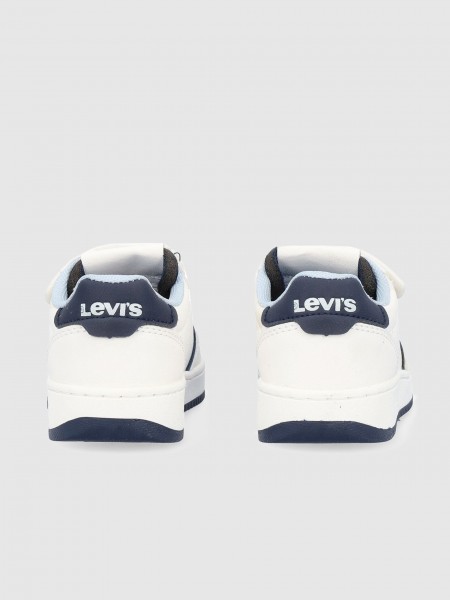 Sneakers Boy White Levis Sneakers Boy White Levis