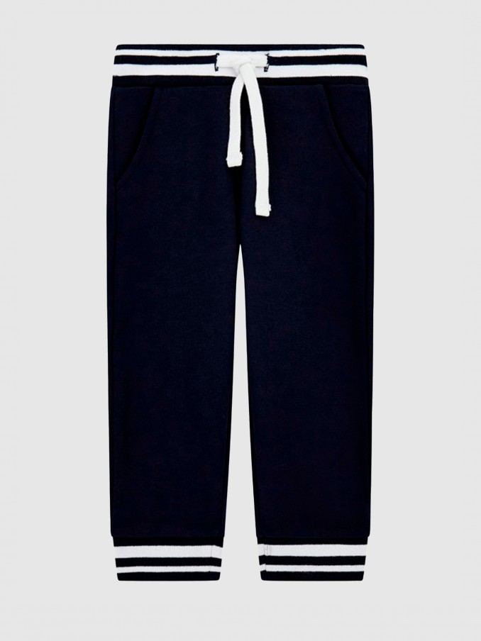 Pants Boy Navy Blue Guess