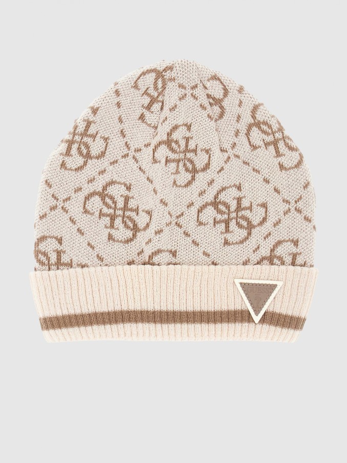 Beanie Woman Beige Guess Underwear