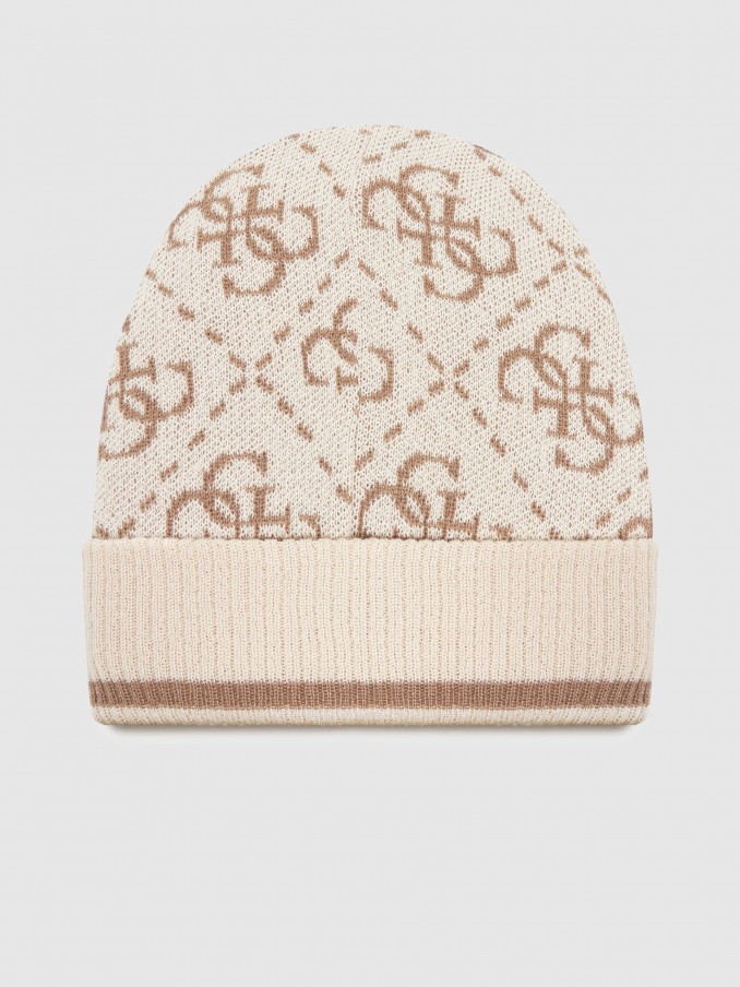 Beanie Woman Beige Guess Underwear