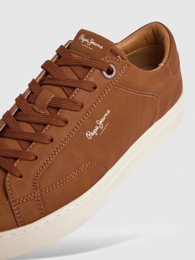 Tenis Hombre Camello Pepe Jeans London