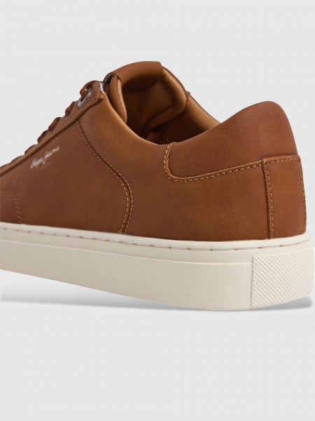 Tenis Hombre Camello Pepe Jeans London