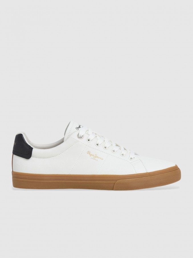 Tenis Hombre Blanco Pepe Jeans London