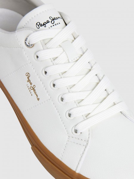 Tenis Hombre Blanco Pepe Jeans London